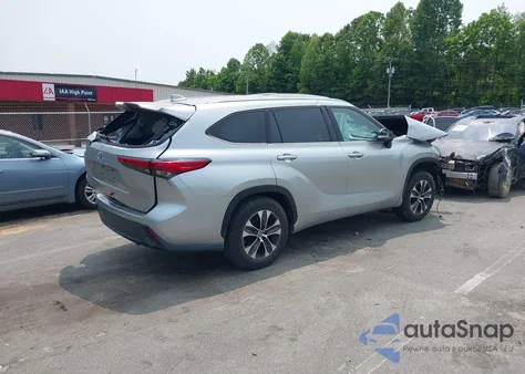 2020 Toyota Highlander Xle из США, поврежденный, VIN 5TDGZRAH1LS011247